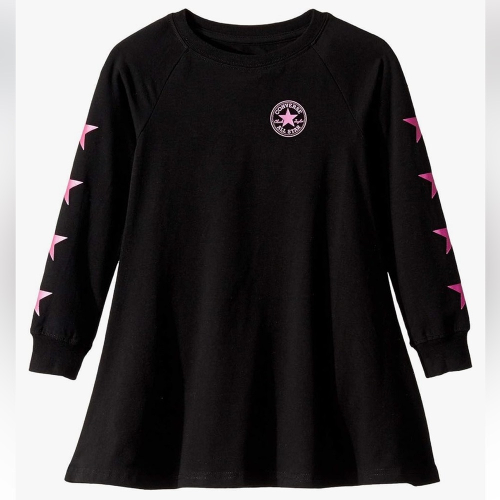 Converse long sleeve midi dress XL